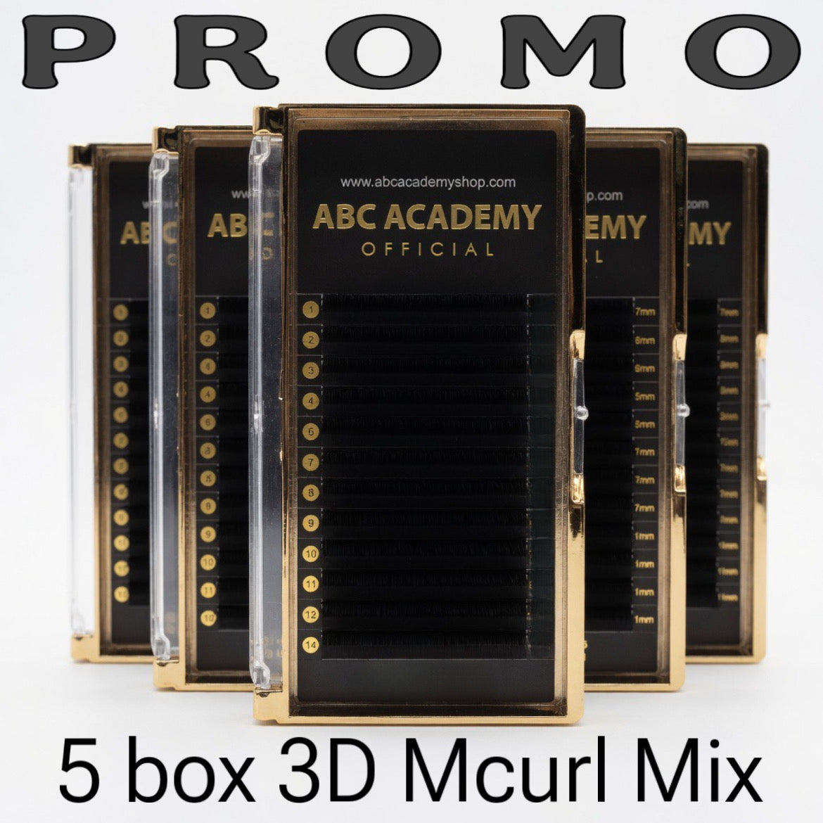 5 box 3D M curl mix 50€