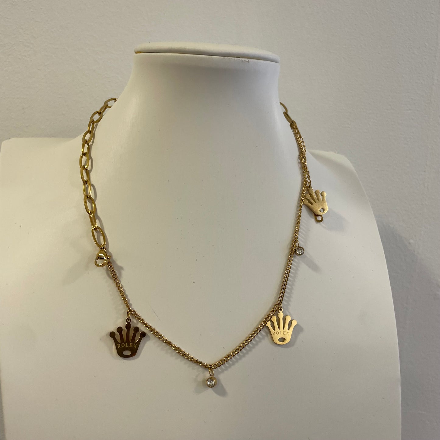 RL bracciale Collana - Acciaio inossidabile