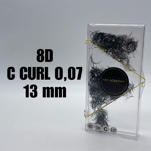 Ultimi pezzi 8D C curl 0,07 13 mm
