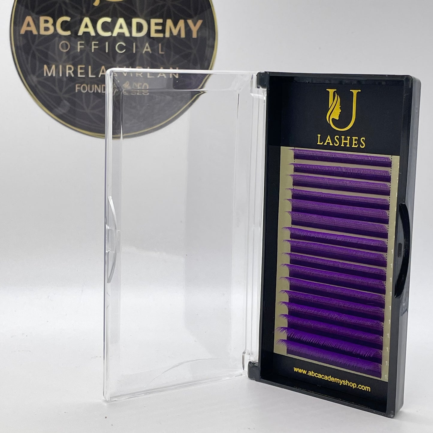 U lashes 0,05 C CURL MIX violet