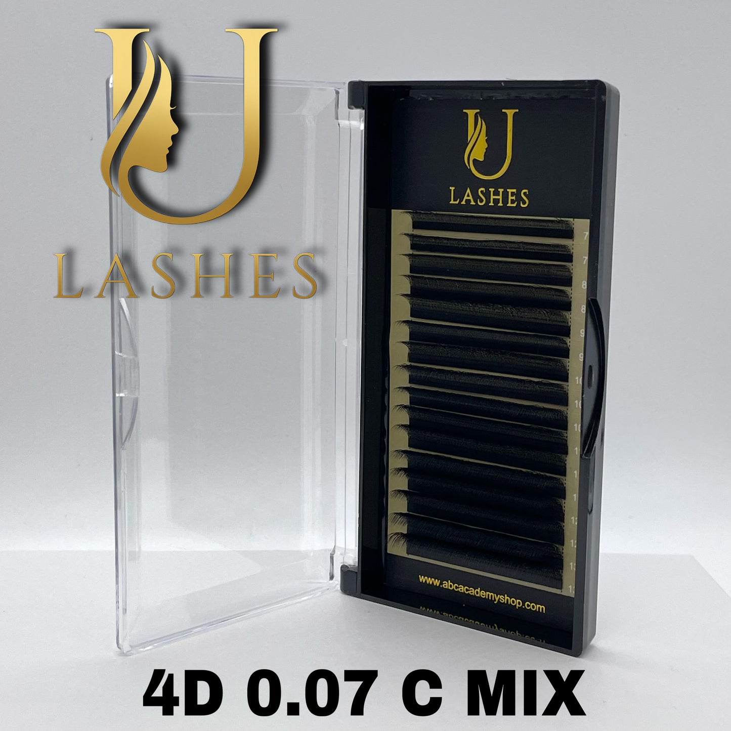 4D U-LASHES 0,07 C CURL MIX