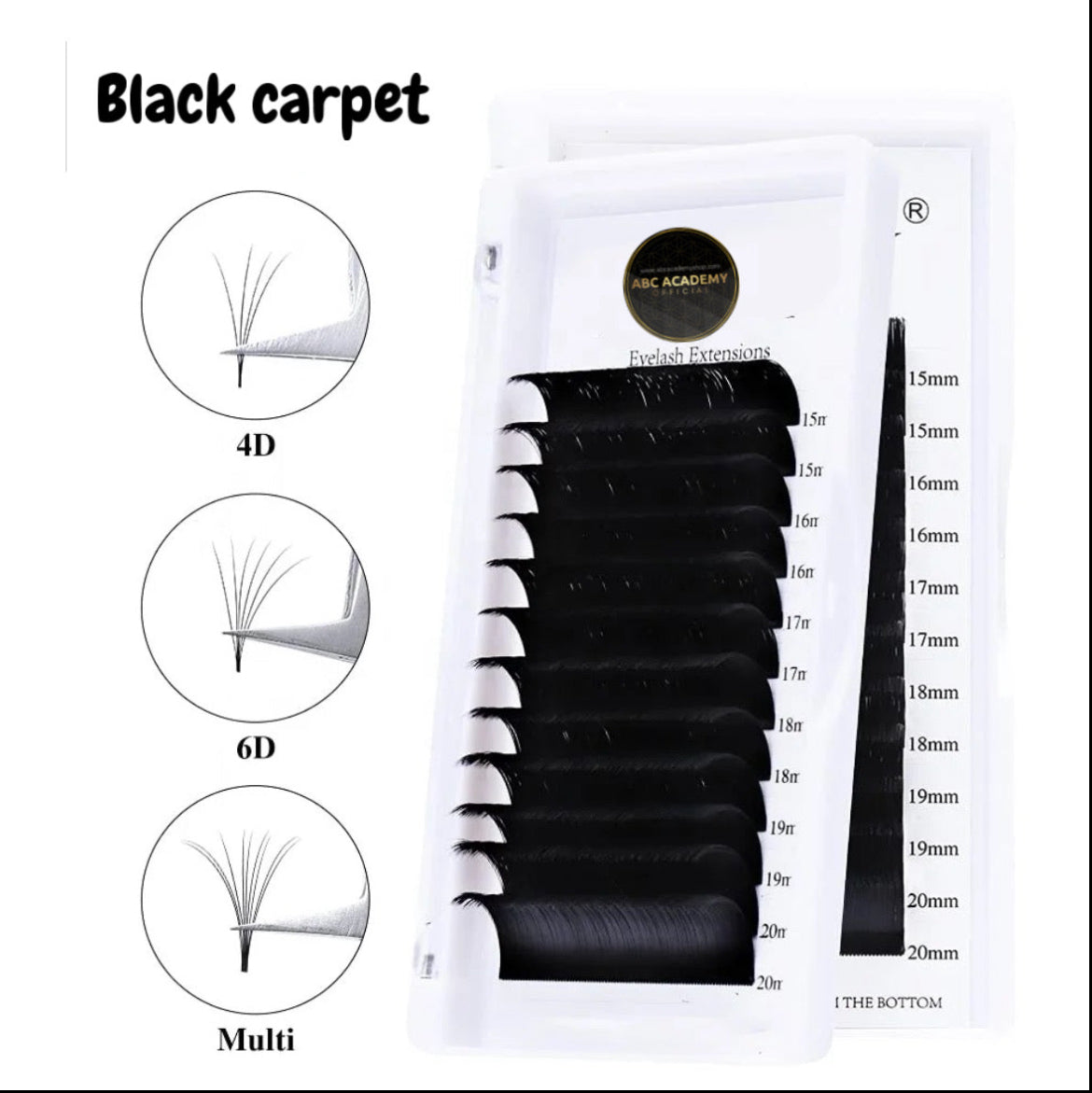 Black carpet marrone scuro c curl 0,07