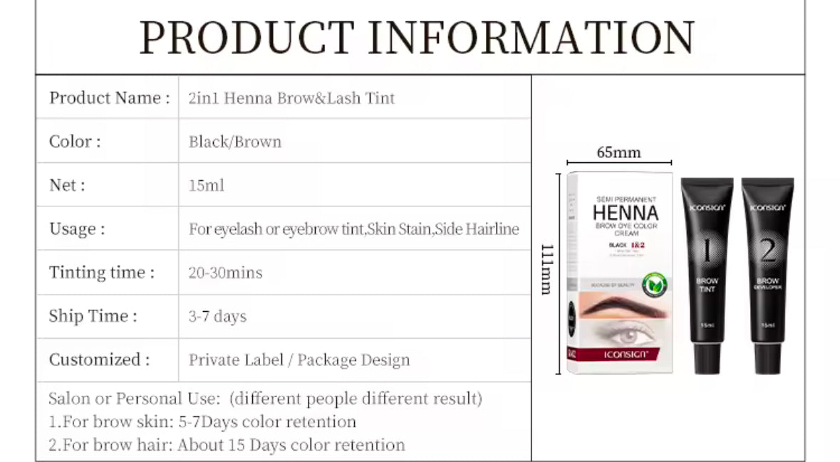 TINTA IN CREMA HENNÉ nero