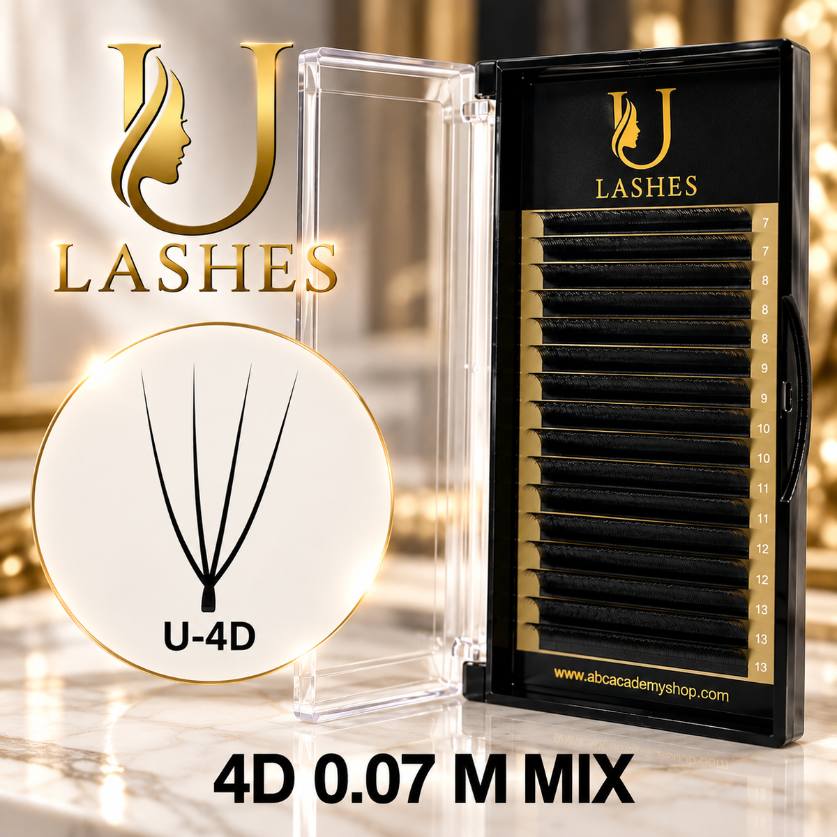 U-LASHES 0,07 M CURL MIX