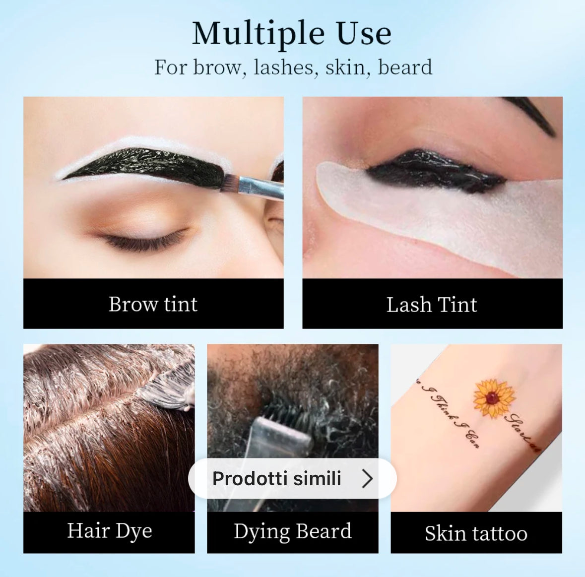 TINTA IN CREMA HENNÉ nero