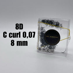 ULTIMI PEZZI 8D C CURL 0,07 8 mm