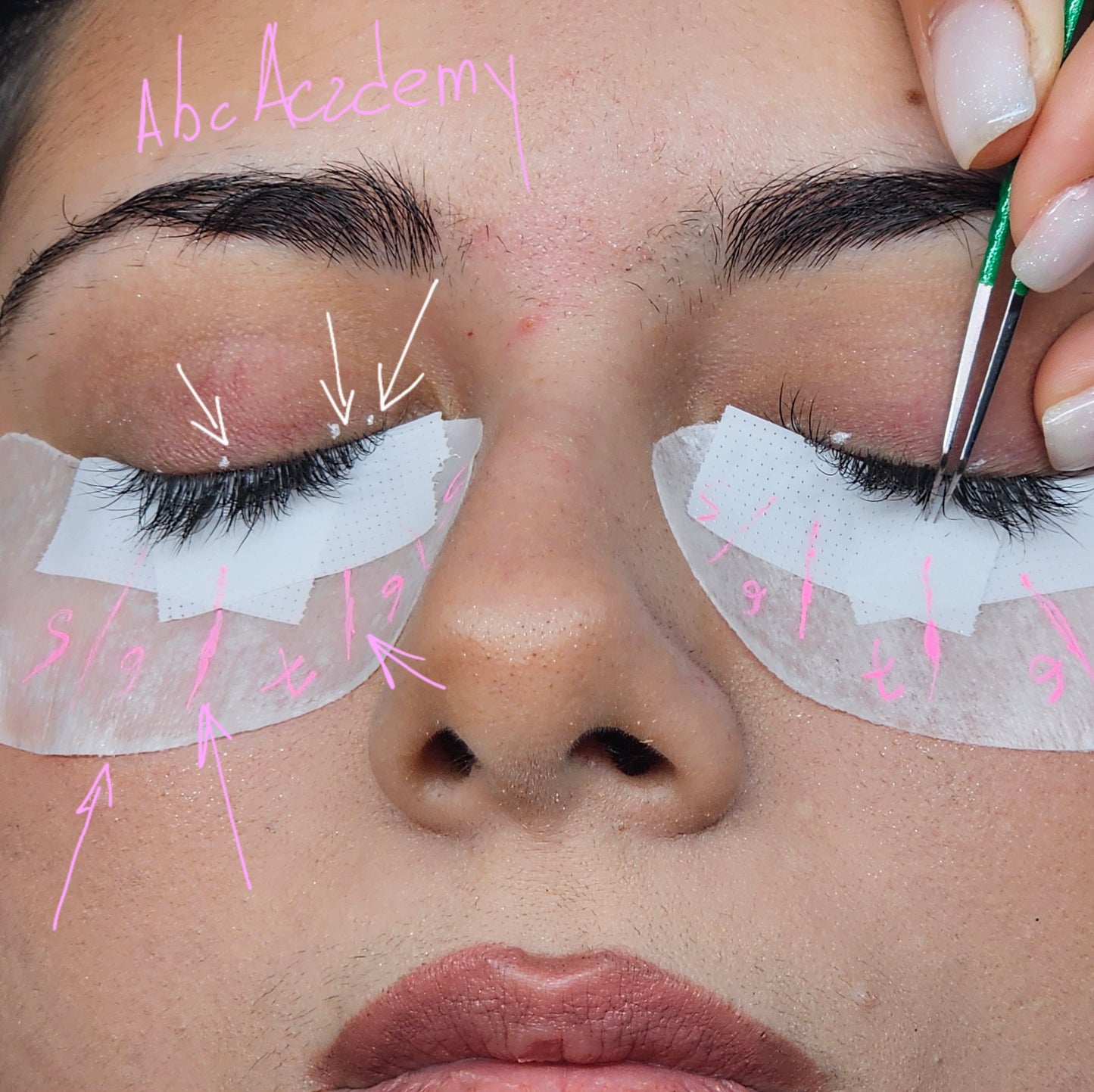 Penna x2 rosa/bianco mappature