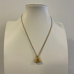 Ch bag gold Collana - Acciaio inossidabile