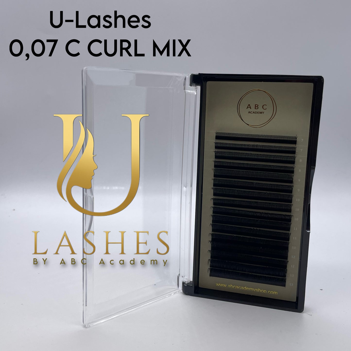 U-LASHES 0,07 C CURL MIX