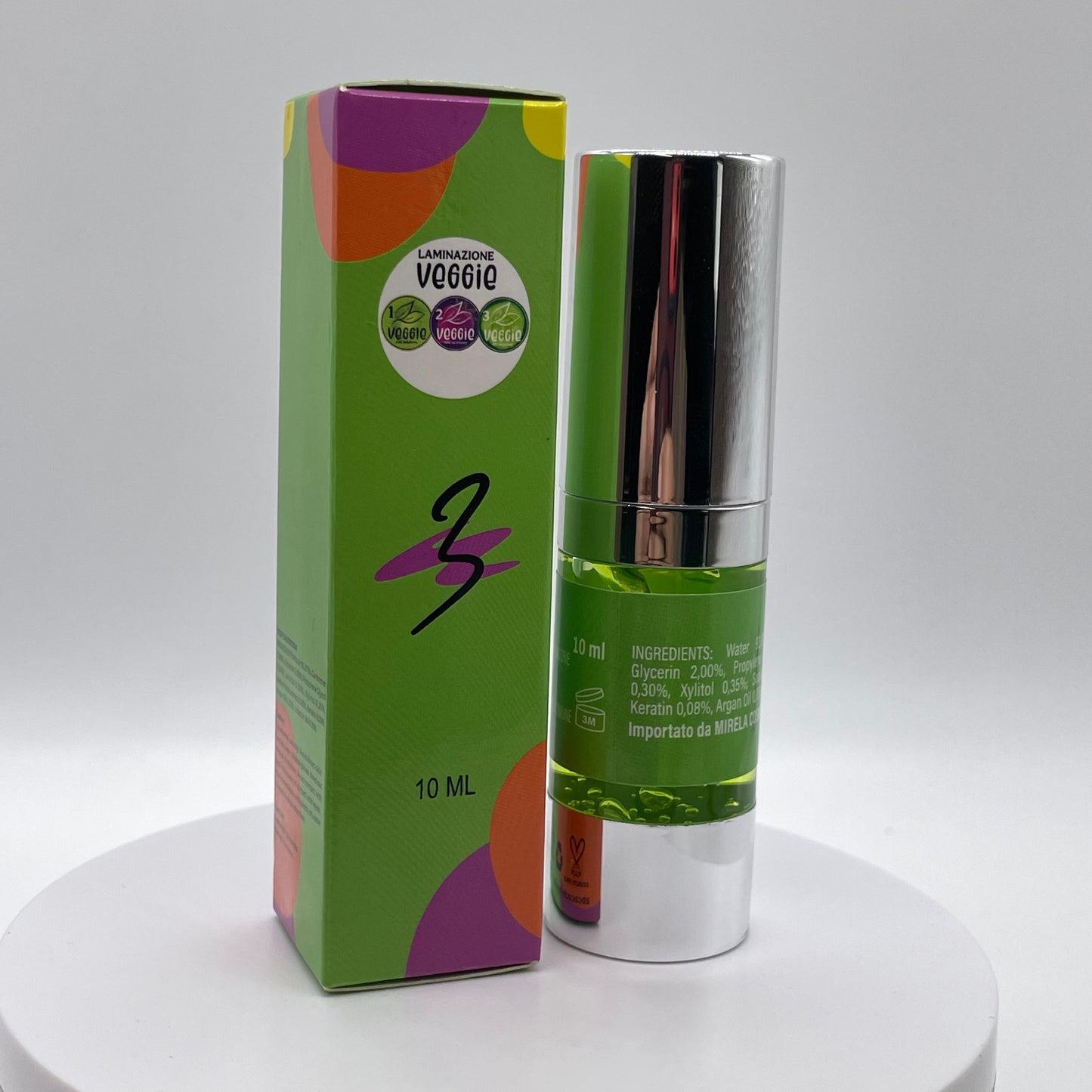 Step 3 laminazione vegana coreana