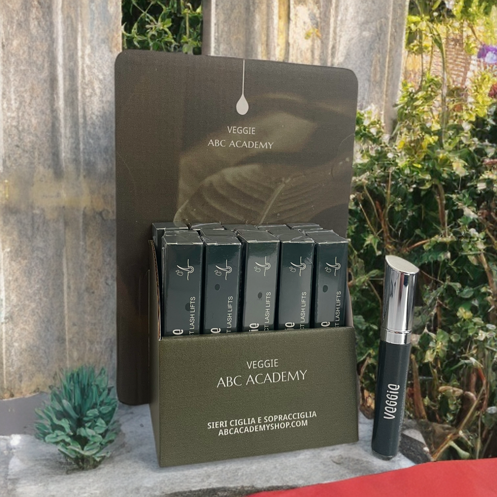 Kit rivenditore,siero ciglia e sopracciglia 24 pezzi espositore compreso