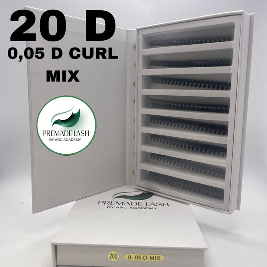 20 D 1000 VENTAGLI 0,05 D Curl Mix