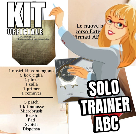 Kit acquistabile solo da trainer AbcAcademy