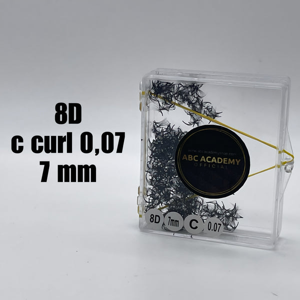 ULTIMI PEZZI 8D C curl 0,07 7 mm