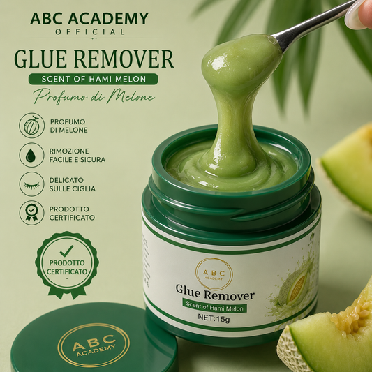 Remover/ crema per rimuovere le Extension ciglia MAXI FORMATO 15gr profumazione al melone
