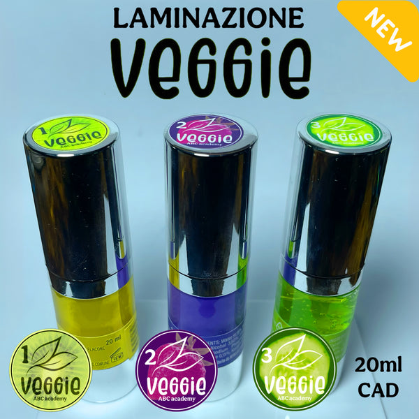 LAMINAZIONE CIGLIA  E SOPRACCIGLIA VEGANA STEP 1 +STEP 2 +STEP 3 vegan