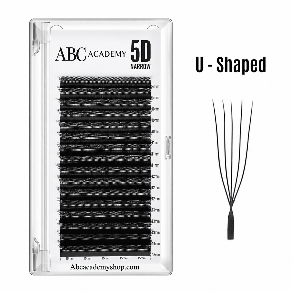 5d U lashes D curl