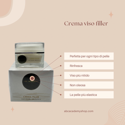 Crema viso filler