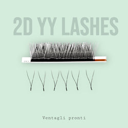 Yy lashes D curl 8 mm 0.05