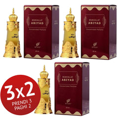 Afnan Perfumes Mukhallat Abiyad 20 ML OLIO PROFUMATO