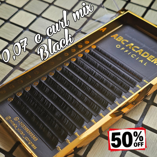 0,07 c curl mix Black 50% discount